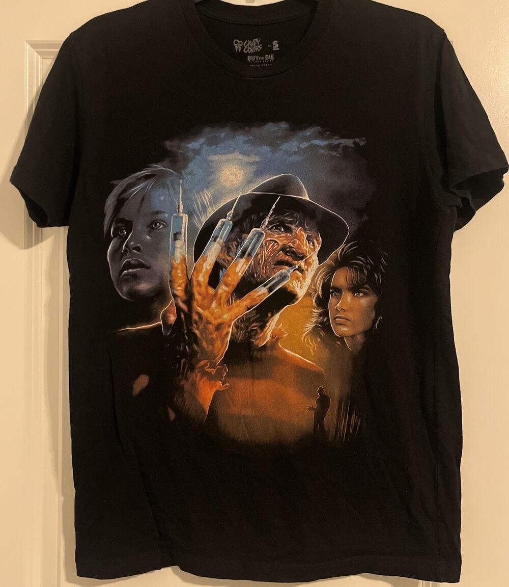 Cavity Colors Buy Or Die 72hrs Death Dream Freddy Krueger Rare Size Small